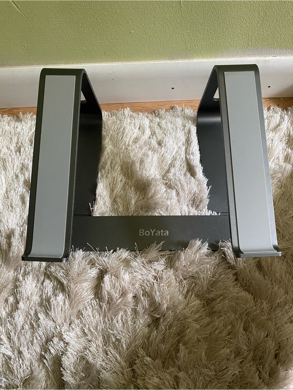 Gray Adjustable Laptop Riser Stand